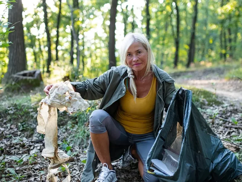 Recycling unit in process